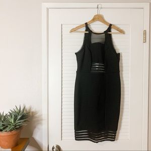 Topshop Black Cocktail Dress